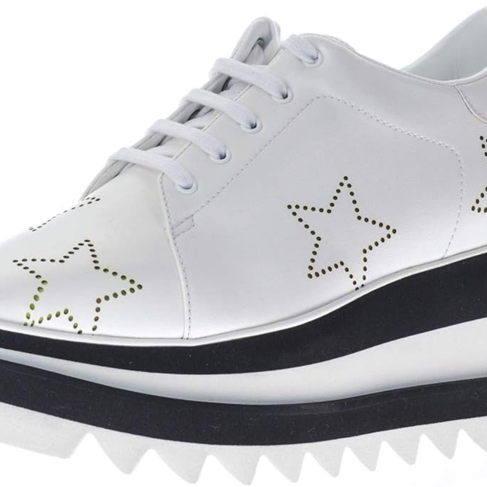 Stella McCartney Elyse platform Sneakers white stars